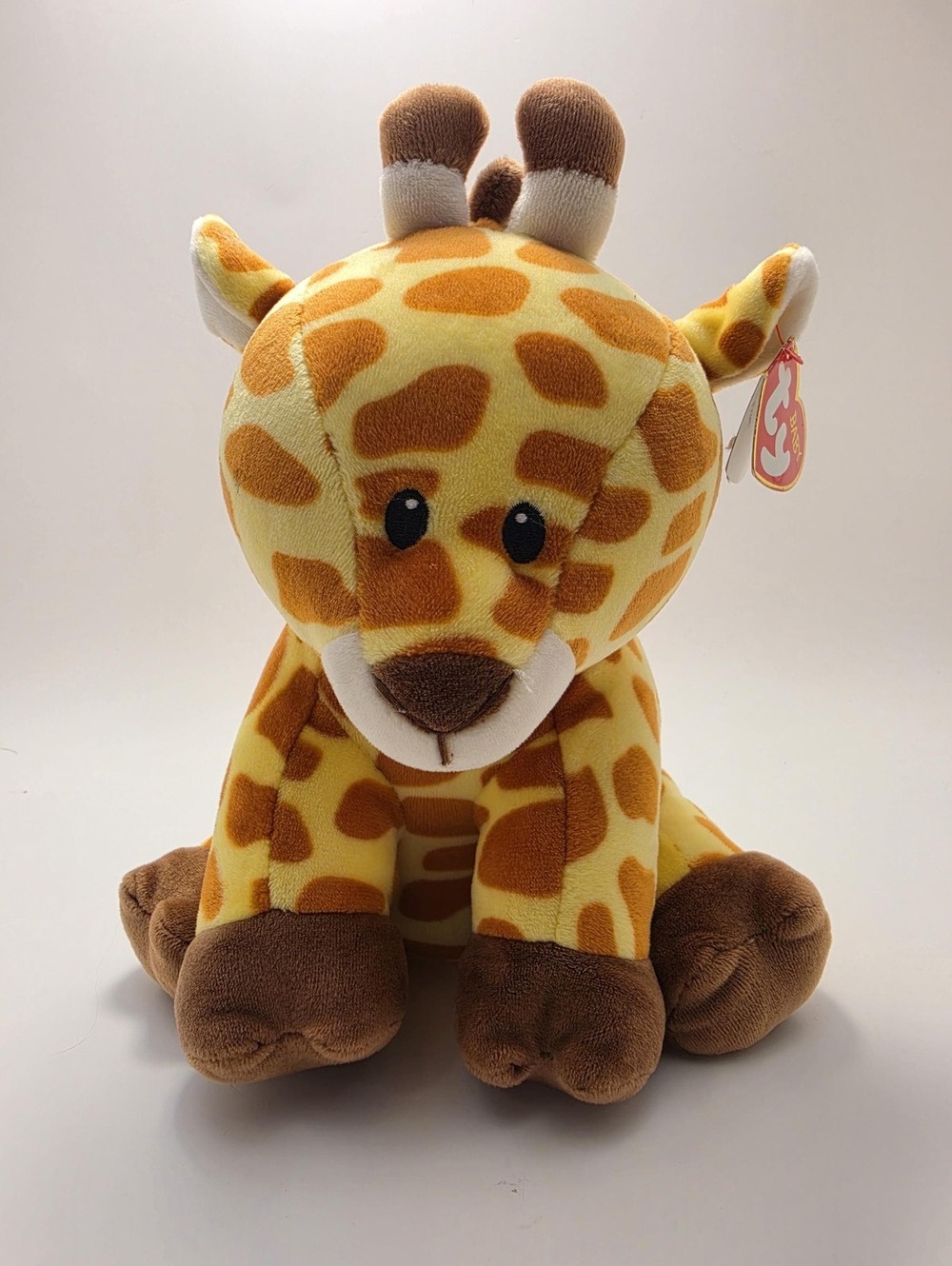 TY Baby Line “Gracie” the Yellow Giraffe - Rare* (Larger 9 inch)